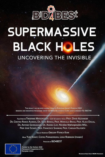 Movie poster for Supermassive Black Holes: Uncovering the Invisible (2024)