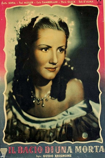Movie poster for Il bacio di una morta (1949)
