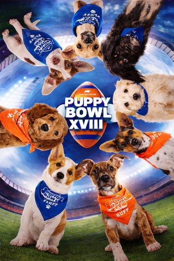 Movie poster for Puppy Bowl XVIII (2022)