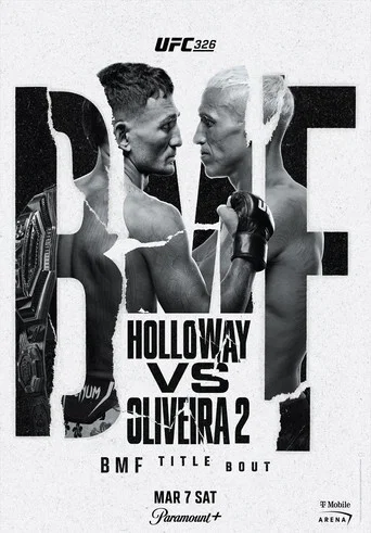 Movie poster for UFC 326: Holloway vs. Oliveira 2 (2026)
