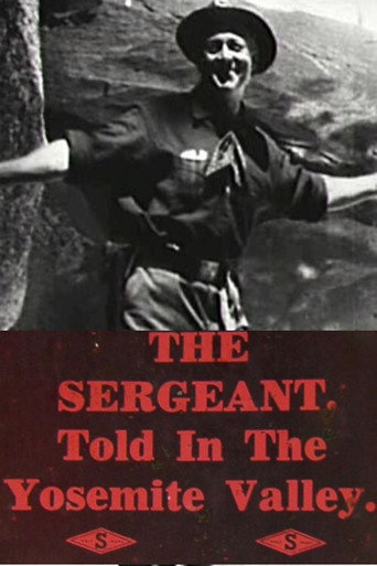 Movie poster for The Sergeant (1910)