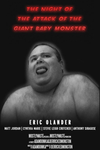 Movie poster for The Night of the Attack of the Giant Baby Monster (2017)