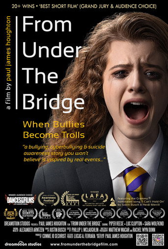Movie poster for From Under The Bridge: When Bullies Become Trolls (2021)