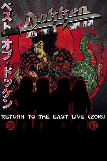 Movie poster for Dokken: Return to the East Live 2016 (2018)