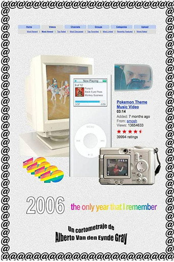Movie poster for 2006 the only year that i remember (2019)
