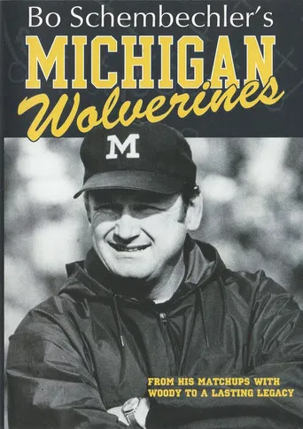 Movie poster for Bo Schembechler's Michigan Wolverines (2008)