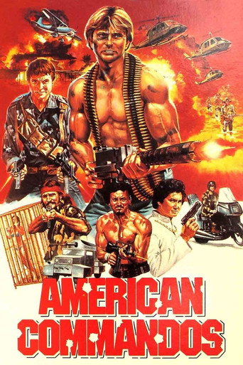 Movie poster for American Commandos (1985)