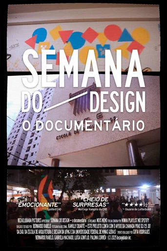 Movie poster for UFMG's DESIGN WEEK – the documentary (2025)