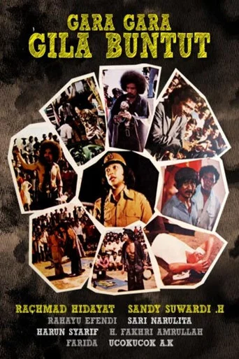 Movie poster for Gara-Gara Gila Buntut (1977)