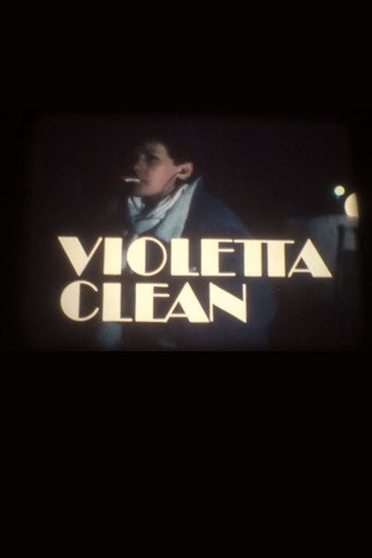 Movie poster for Violetta Clean (1989)