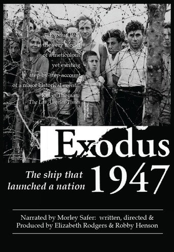 Movie poster for Exodus 1947 (1997)