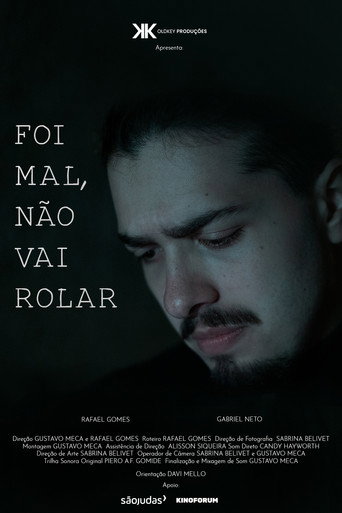 Movie poster for Foi mal, não vai rolar (2022)