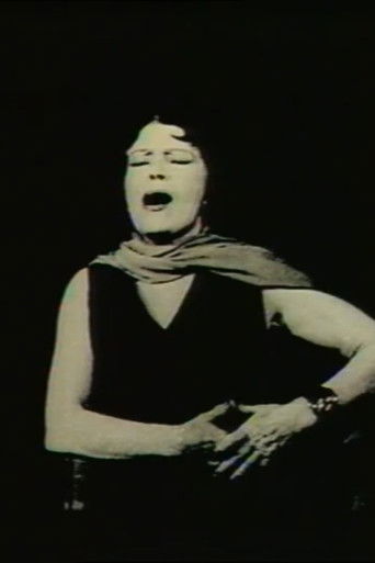 Damia: Concert en velours noir poster