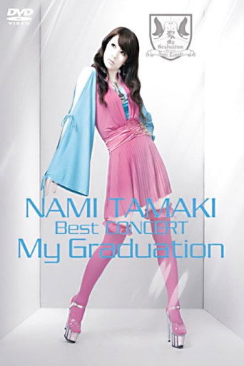 Movie poster for NAMI TAMAKI Best CONCERT "My Graduation" (2007)