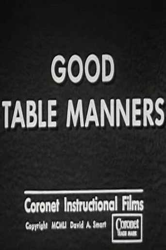 Movie poster for Good Table Manners (1951)