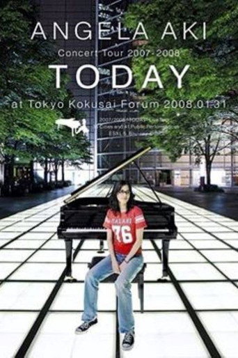 Movie poster for Angela Aki Concert Tour 2007-2008 "TODAY" (2008)