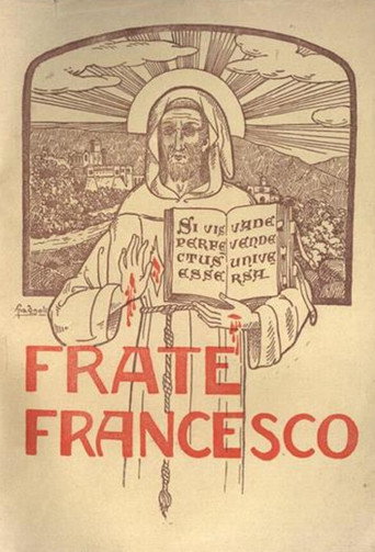Movie poster for Frate Francesco (1927)