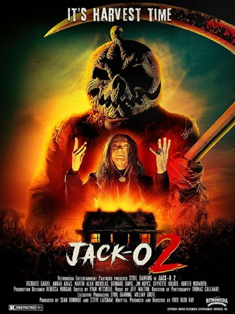 Movie poster for Jack-O 2: Blood Moon Rising