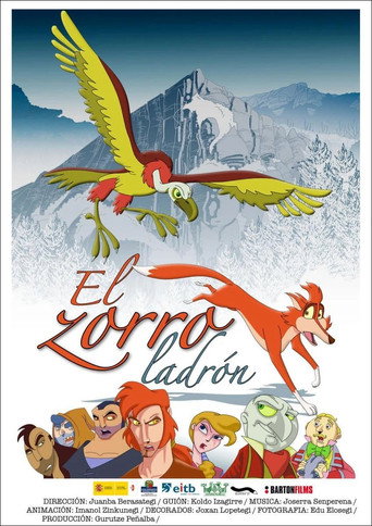 Movie poster for Barriola, The thief fox (2009)
