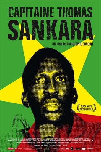 Movie poster for Capitaine Thomas Sankara (2012)