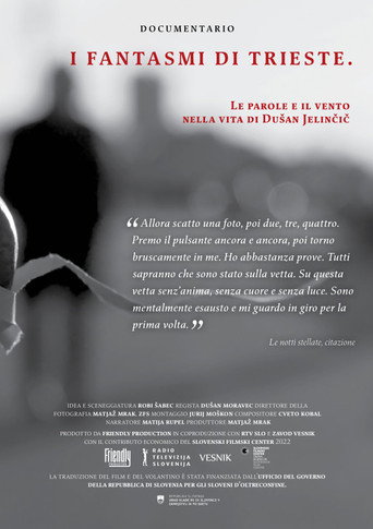 Movie poster for The Apparitions of Trieste, Words and Wind in the Life of Dušan Jelinčič (2023)