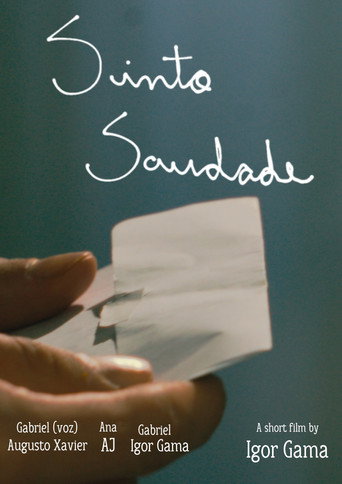 Movie poster for Sinto Saudade