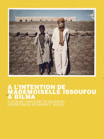 Movie poster for A l'intention de Mademoiselle Issoufou à Bilma (1971)