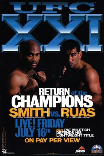 Movie poster for UFC 21: Return Of The Champions (1999)