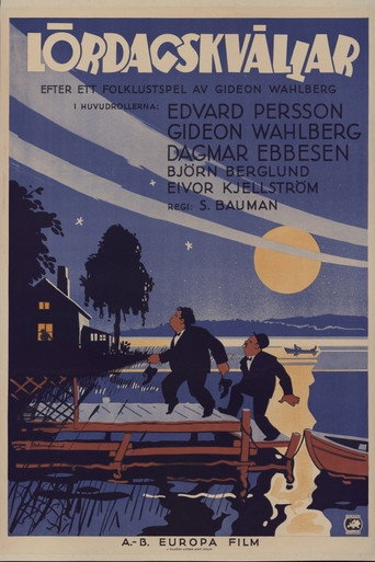 Movie poster for Saturday Nights (1933)