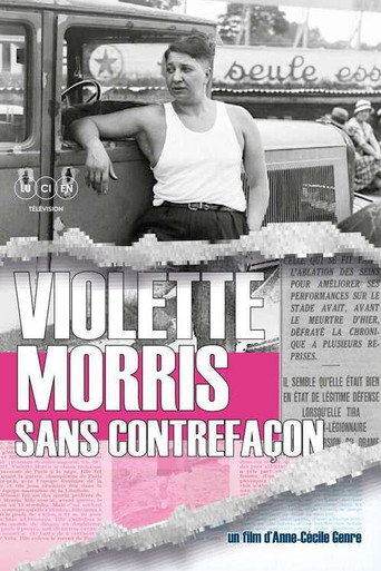Movie poster for Violette Morris, sans contrefaçon (2023)