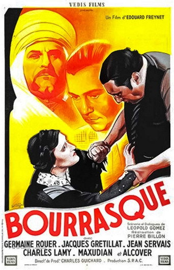 Movie poster for Bourrasque (1935)