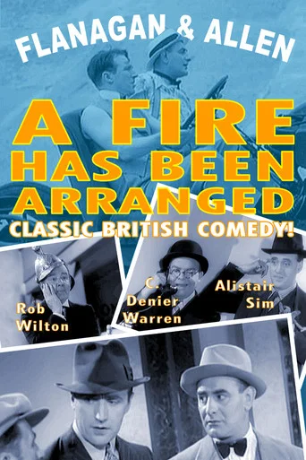 Movie poster for A Fire Has Been Arranged (1935)