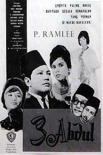 Movie poster for Tiga Abdul (1964)