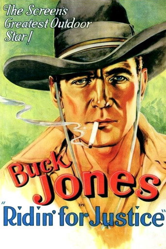 Movie poster for Ridin' for Justice (1932)