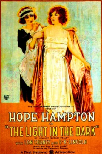 Movie poster for The Light in the Dark (1922)