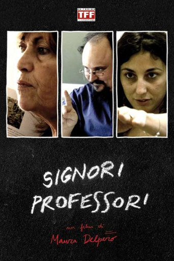 Movie poster for Signori professori (2008)