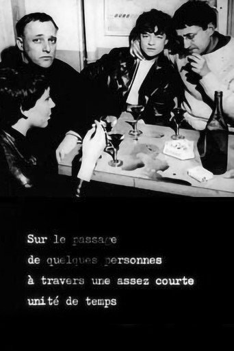 Movie poster for On the Passage of a Few People Through a Relatively Short Period of Time (1959)