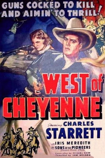 Movie poster for West of Cheyenne (1938)