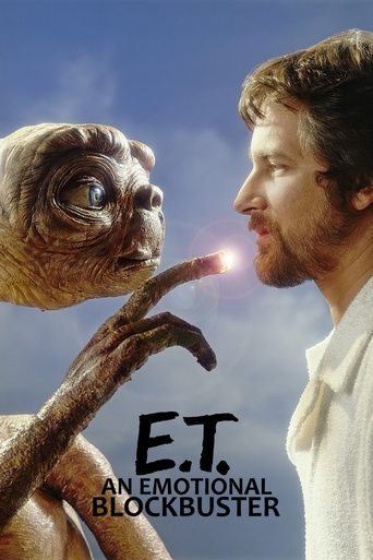 E. T., an Emotional Blockbuster poster