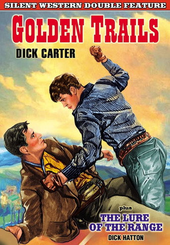 Movie poster for The Golden Trail (1925)