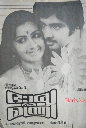 Bharya Oru Manthri poster