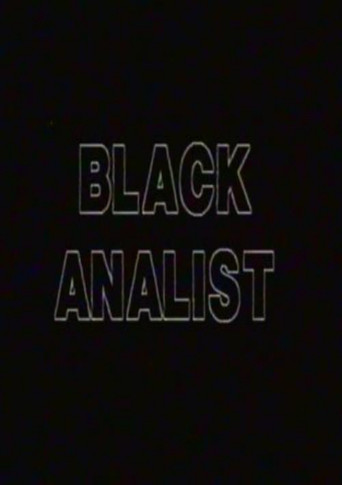 Movie poster for Black Anal-ist (1987)