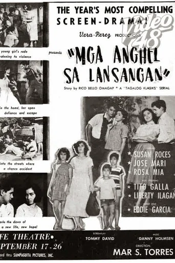 Movie poster for Mga Anghel sa Lansangan (1959)