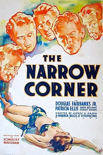 Movie poster for The Narrow Corner (1933)