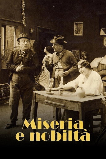 Movie poster for Miseria e Nobiltà (1940)