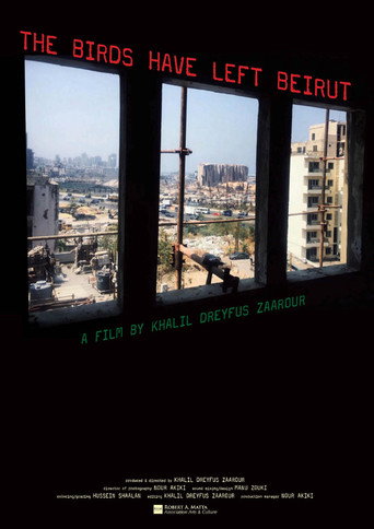 Movie poster for The Birds Have Left Beirut