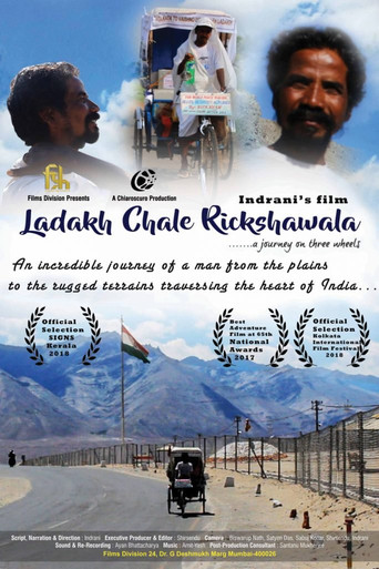Movie poster for Ladakh Chale Rickshawala (2019)
