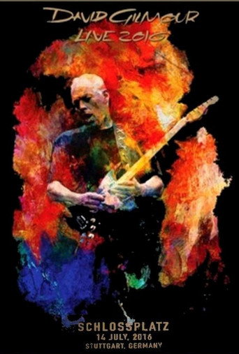 Movie poster for David Gilmour - Live at Schlossplatz 2016 (2016)