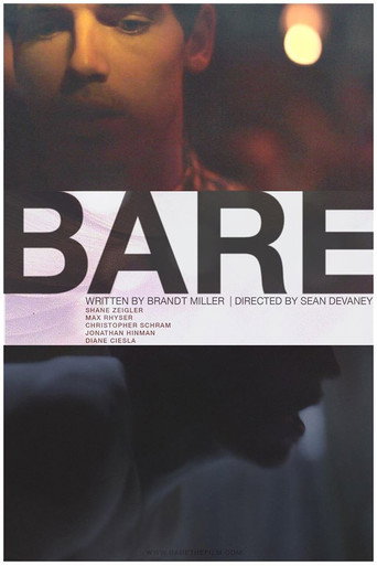 Movie poster for Bare (2012)
