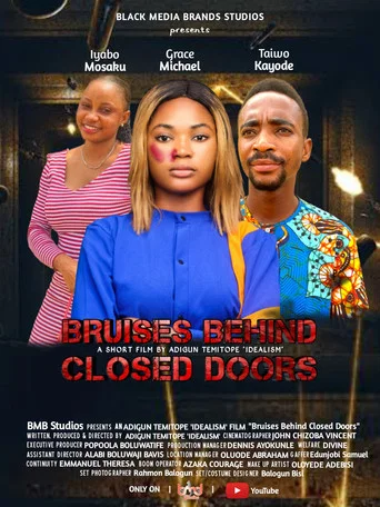 Movie poster for Bruises Behind Closed Doors (2024)